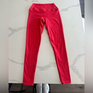 Set Active formcloud leggings XS- red- never worn brand new